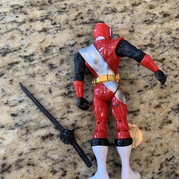 Power Rangers Ninja Red 5" - Picture 3 of 7